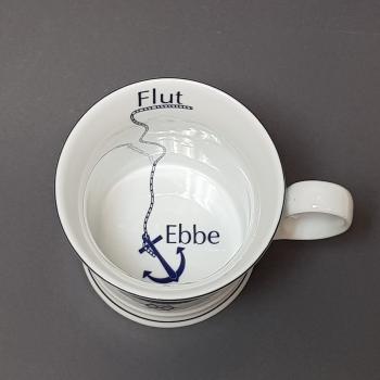 Preview: Gravurbecher Porzellanbecher-Knotenbecher gerade